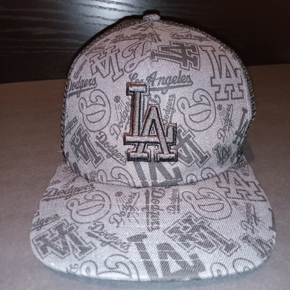 Black LA Dodgers Cap